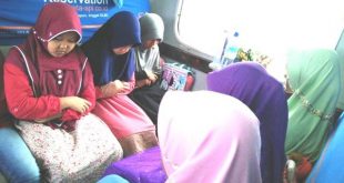 salat di atas kendaraan